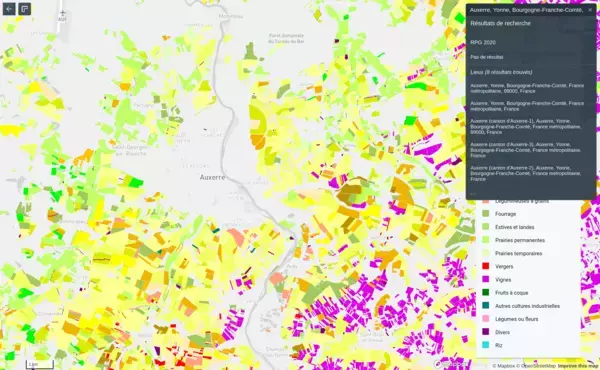 Recherche globale TerraVisu