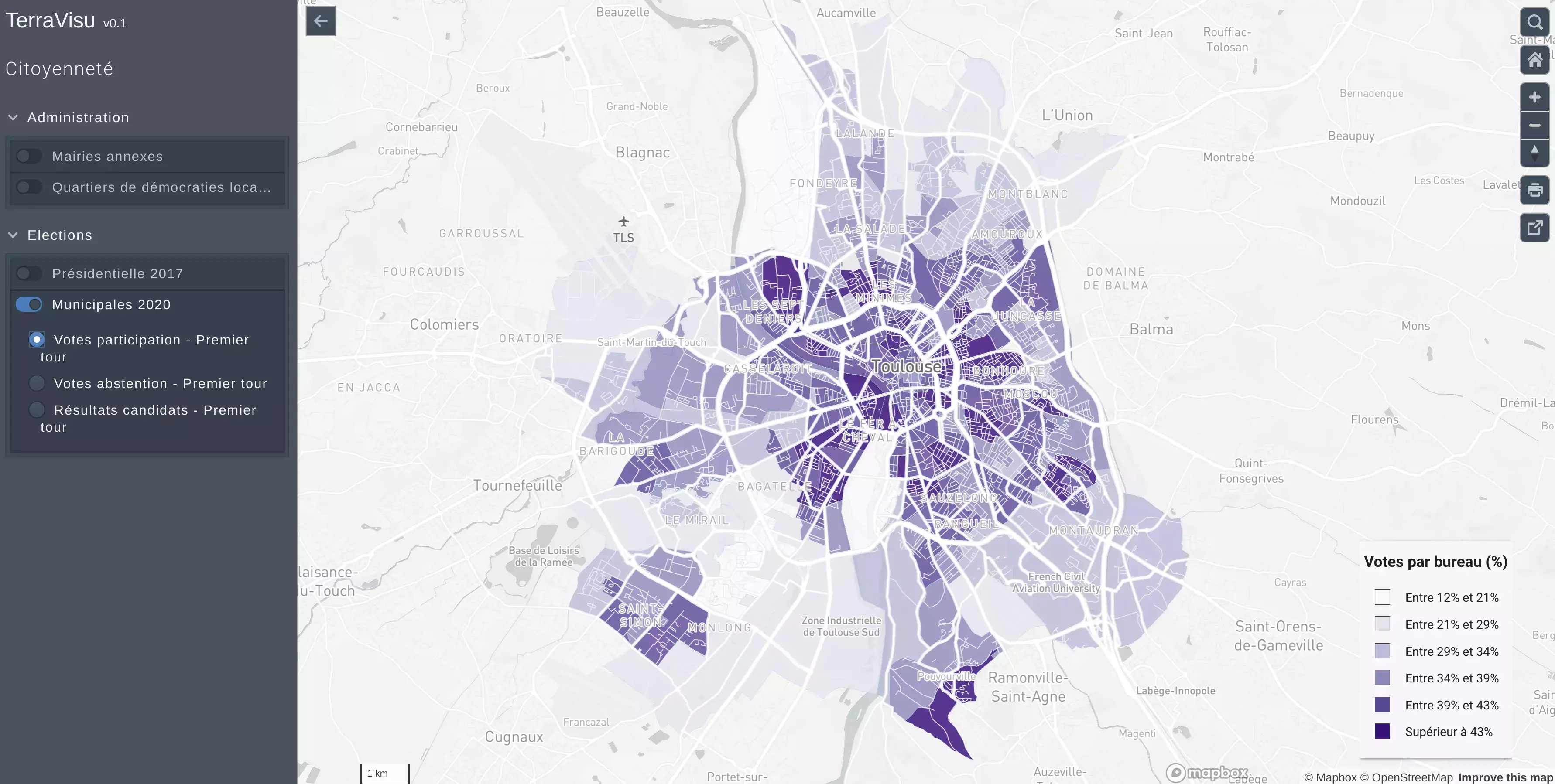 SIG cartographie